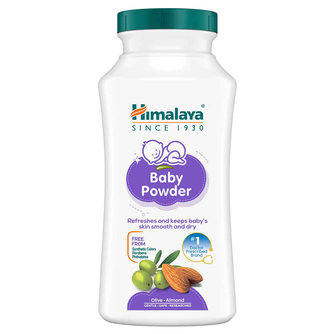 Himalaya Baby Powder - Olive & Almond, 50g