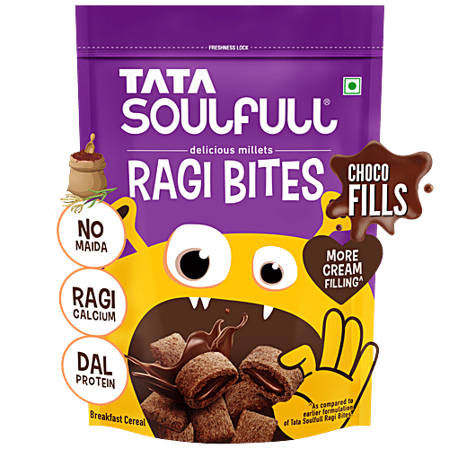 Tata Soulfull Choco Fills Ragi Bites, 250g