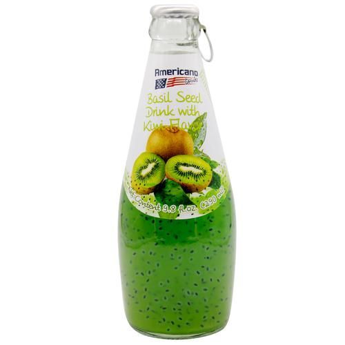 Americano Basil Seed Drinks - Kiwi Fruit, 290ml