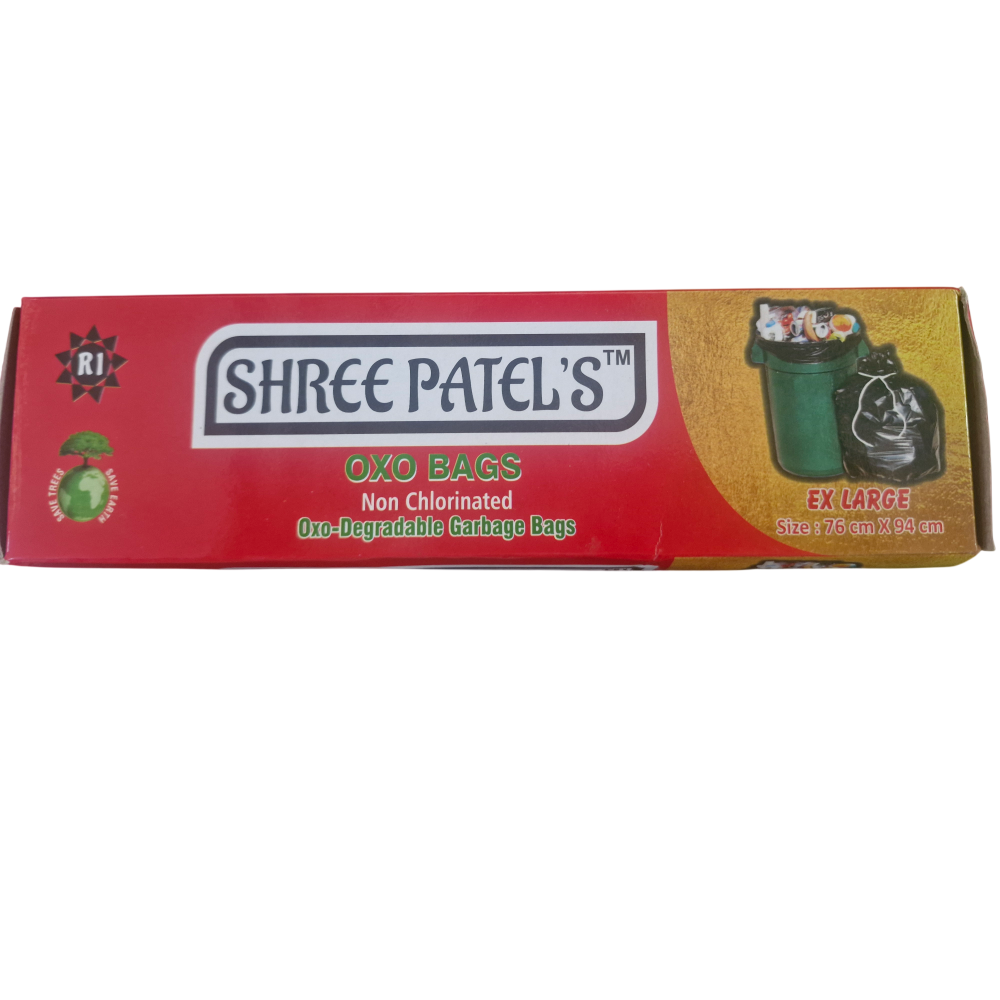 Shree Patel's Oxo Degradable Bags - Extra Large (76cm X 94cm)