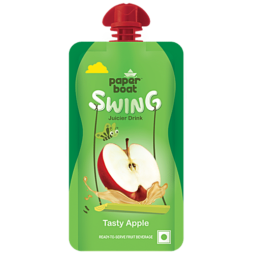 Paper Boat Swing Fruit Juice Spout Pack - Tasty Apple, 125ml
