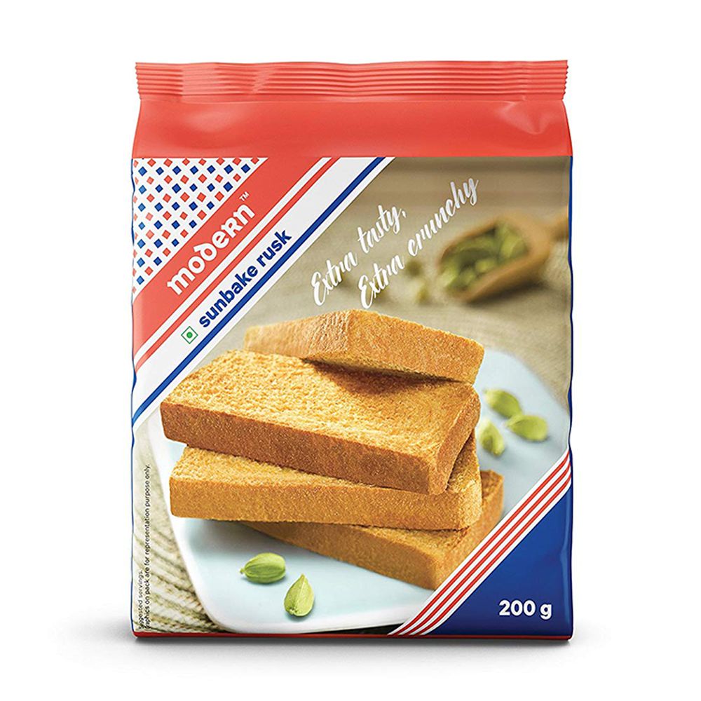 Modern Rusk Pouch - Sunbake, 200g