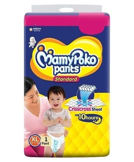 MamyPoko Standard Style Diaper Pants - XL, 1pc