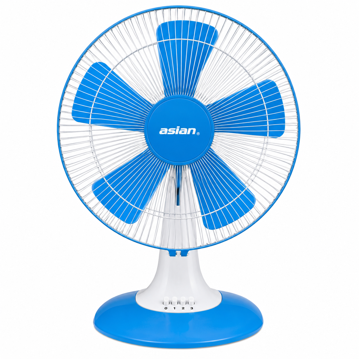 Asian | Plus | 5 Blade Table Fan (1350 RPM, 400 MM, 60W)