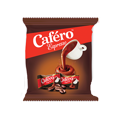Cafero (Re.1) Espresso Coffee Candy Pouch, 3g (Set of 50) (IA)