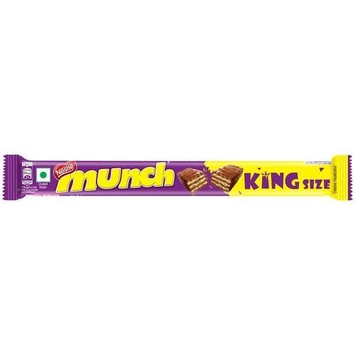 Nestle Munch King Size Chocolate Coated Wafer Bar, 17.8 g (IA)