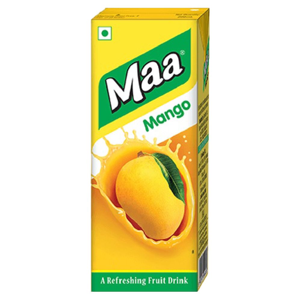 Maa Fruit Drink Tetra Pack - Mango, 160ml