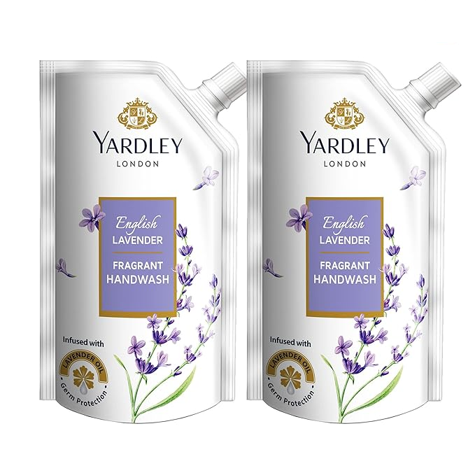 Yardley Fragrant Handwash Refill Pouch - English Lavender, 750ml (Buy 1 get 1 free)
