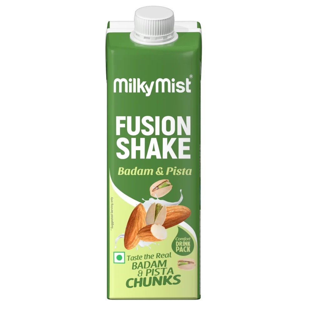 Milky Mist Fusion Shake - Badam & Pista, 200ml
