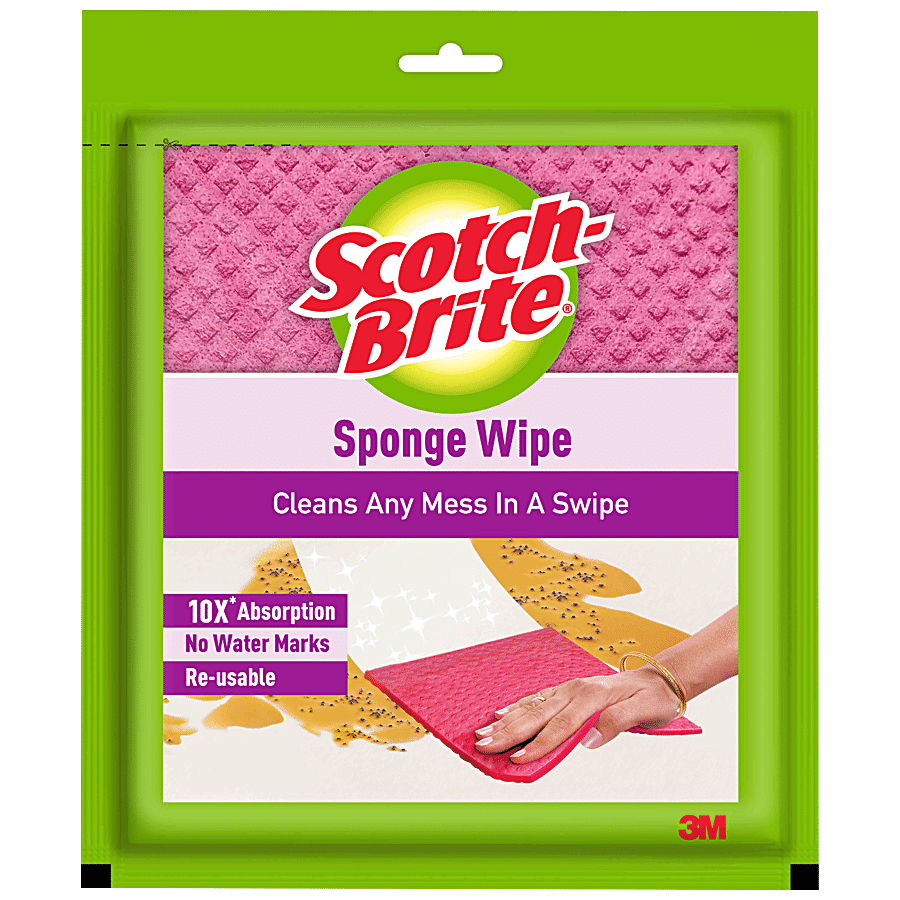 Scotch-Brite Sponge Wipes, 1pc