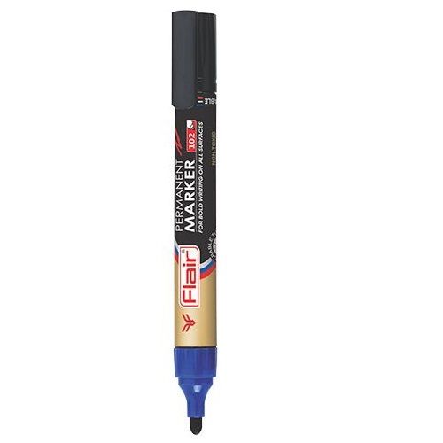 Flair Permanent Marker Pen - Blue