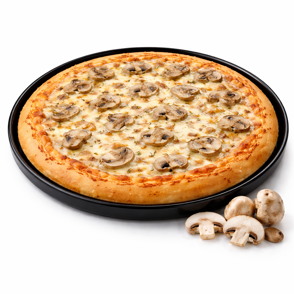 Mushroom Whole Pizza - Medium, 1pc