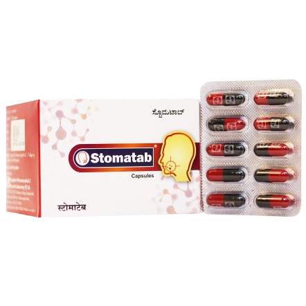 BPRL Sagar Stomatab Capsules - 12pc (1 Strip)