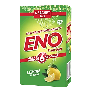 Eno Fruit Salt Powder Carton  Regular, 30g (5g x 6pc)
