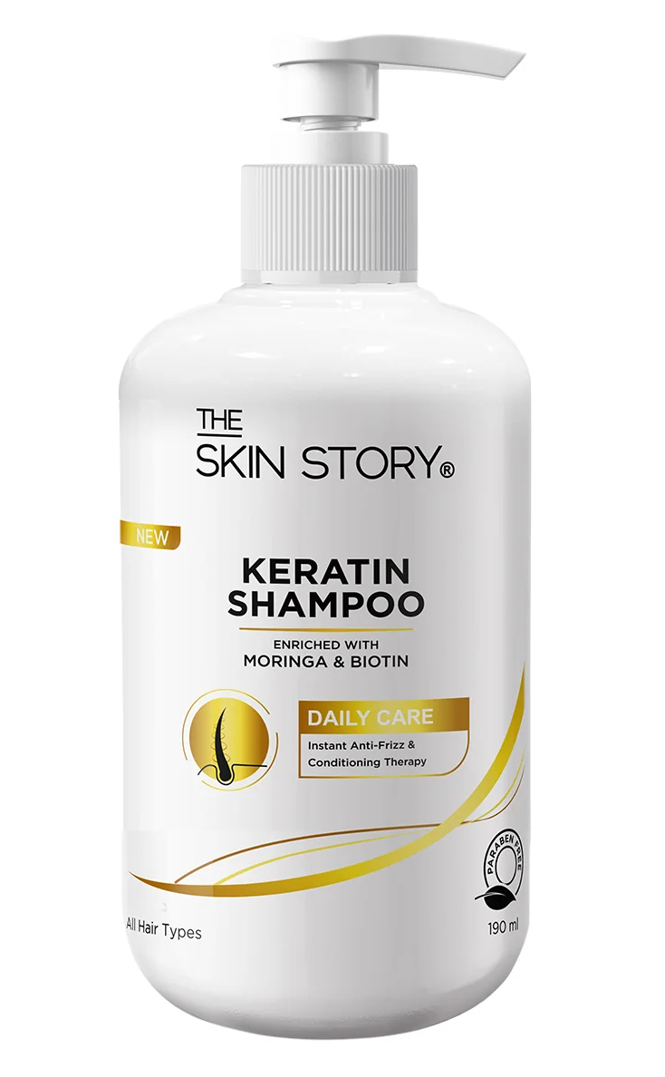 The Skin Story Keratin Shampoo, 190ml
