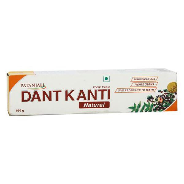 Patanjali Dant Kanti Toothpaste - Natural, 100g