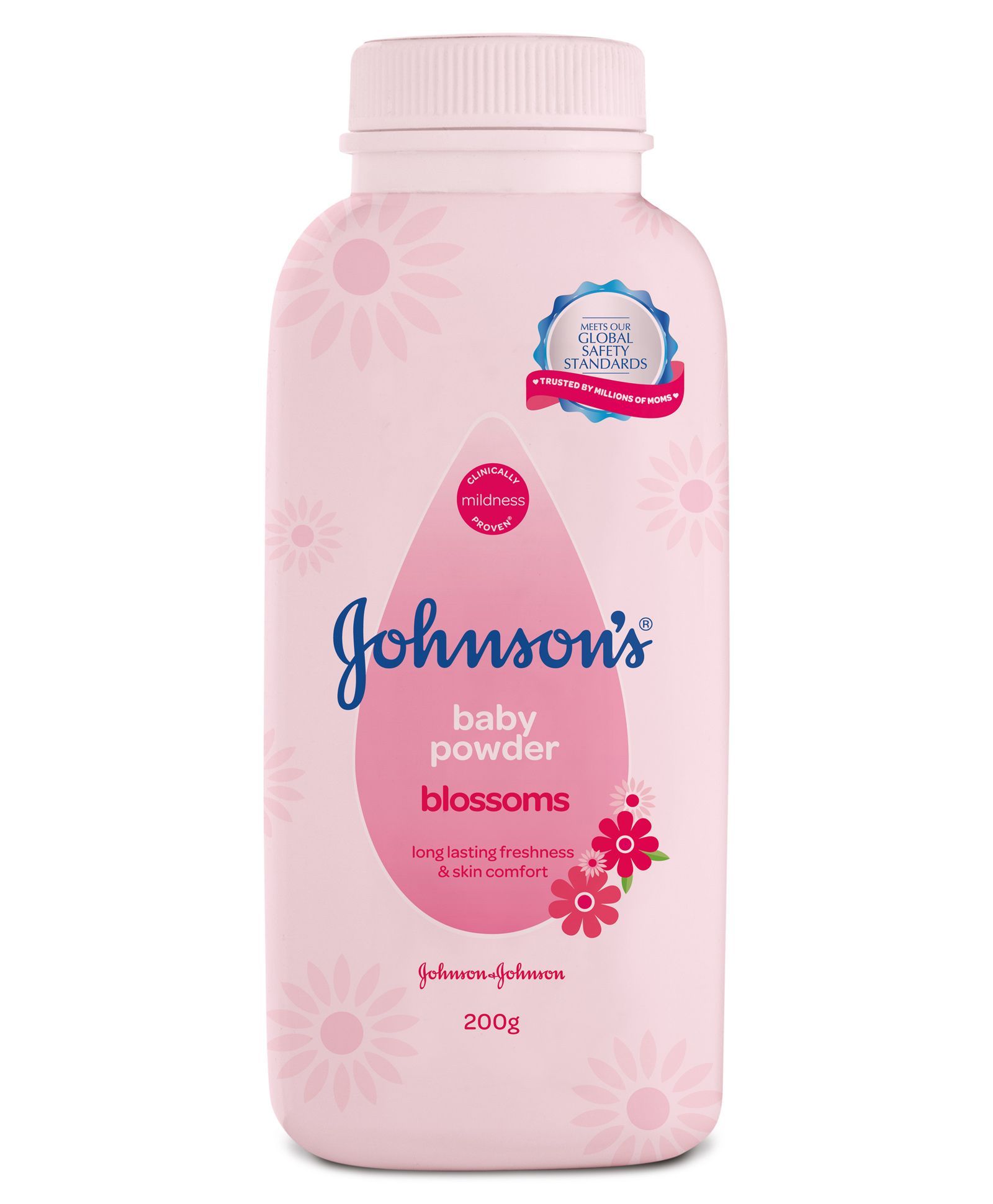 Johnson's Baby Powder - Blossoms, 200g
