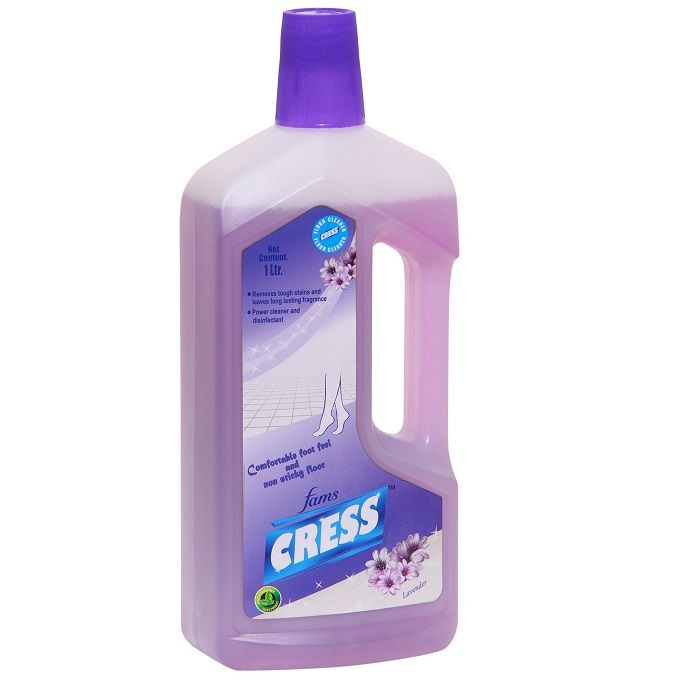 Fams Cress Floor Cleaner Bottle - Lavender, 1L