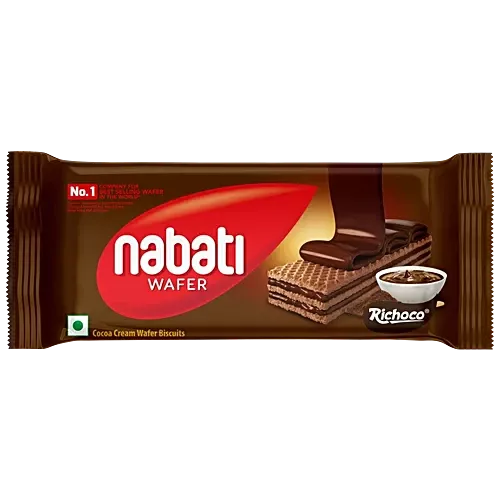 Nabati Cream Wafer Biscuits - Richoco, 312g (13g x 24pc)