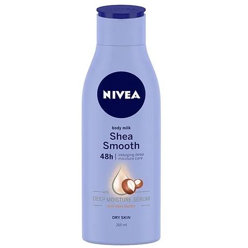 Nivea Body Lotion For Dry Skin - Shea Smooth Milk, 200ml
