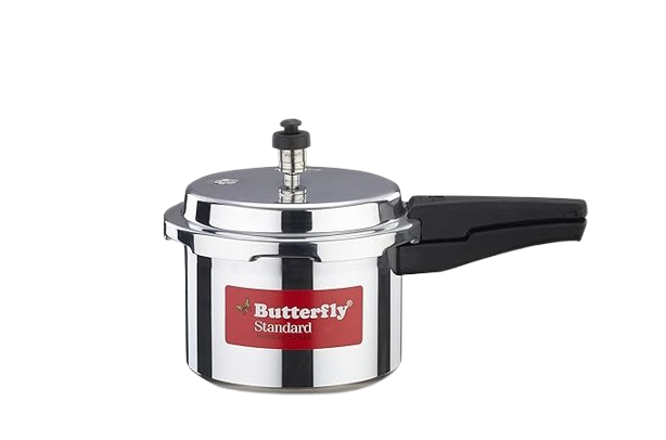 Butterfly Standard Aluminium Pressure Cooker, 3L
