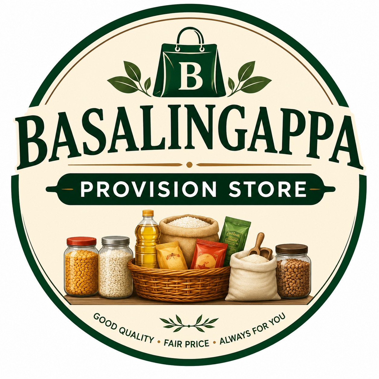 Basalingappa provision store