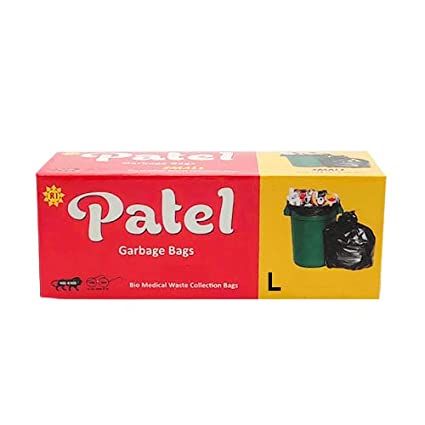 Patel Bio Medial Waste Collect Garbage Bag - Large, 30pcs
