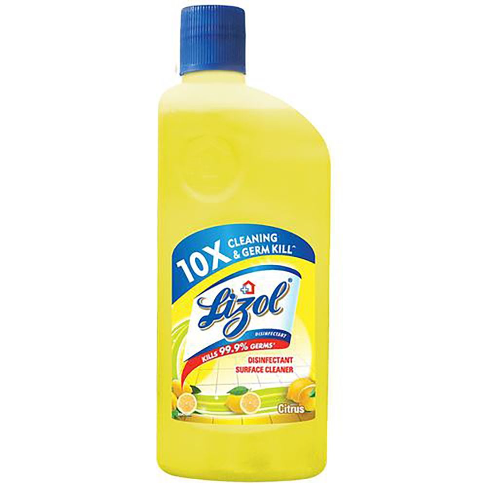 Lizol Disinfectant Floor Cleaner - Citrus, 625ml
