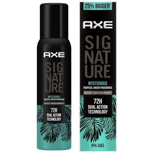 Axe For Men Signature Deodorant Body Spray - Mysterious, 154ml