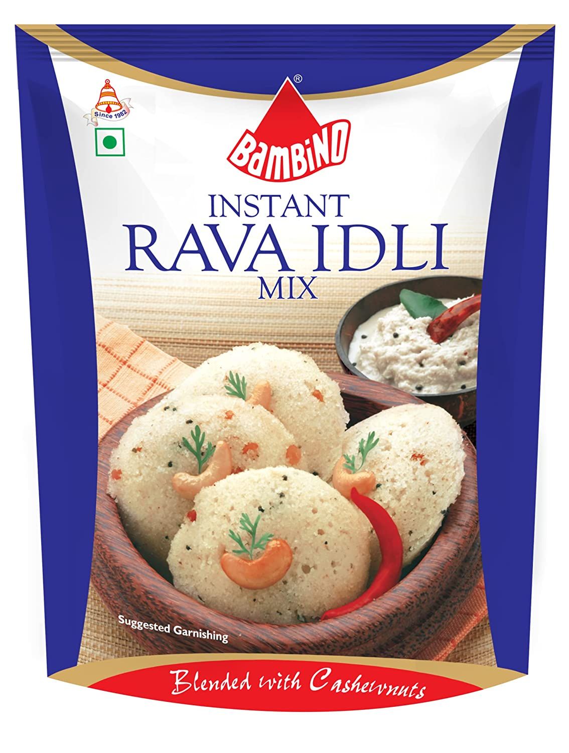 Bambino Instant Rava Idli Mix, 500g