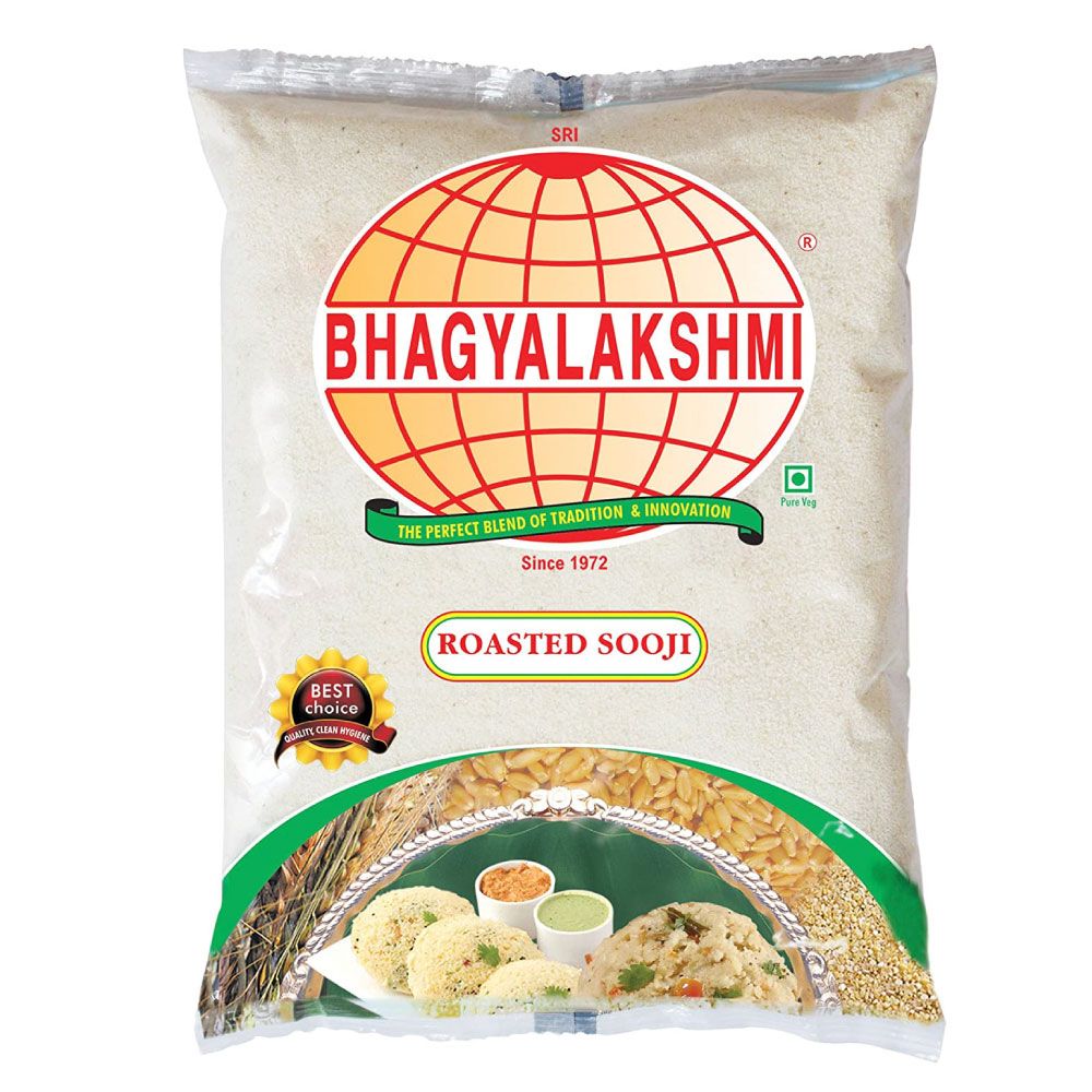 Bhagyalakshmi Roasted Sooji, 1kg