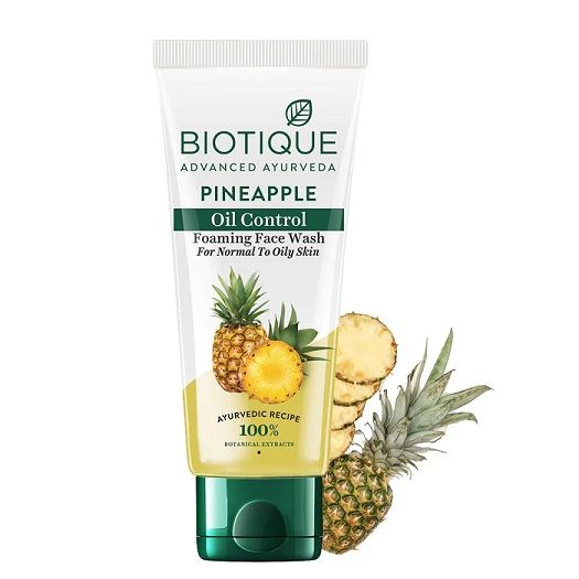 Biotique Oil Control Foaming Face Wash - Pineapple, 150ml