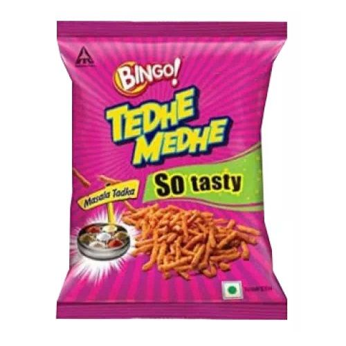 Bingo Tedhe Medhe Namkeen - Masala Tadka, 16.6g
