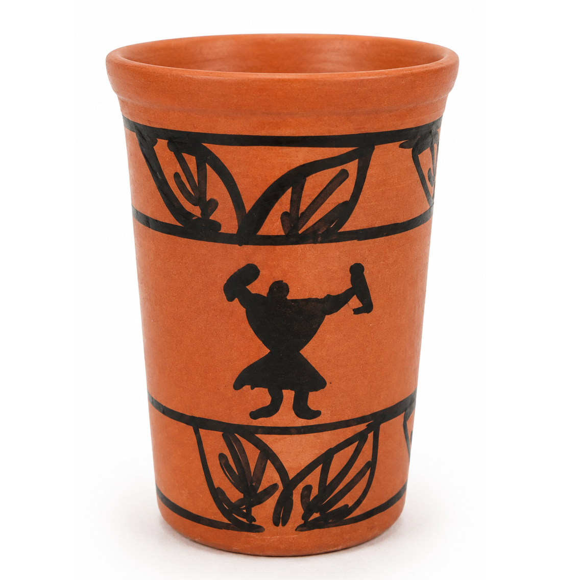 Udayaswara Chirantana Terracotta Painted Tumbler, 1pc