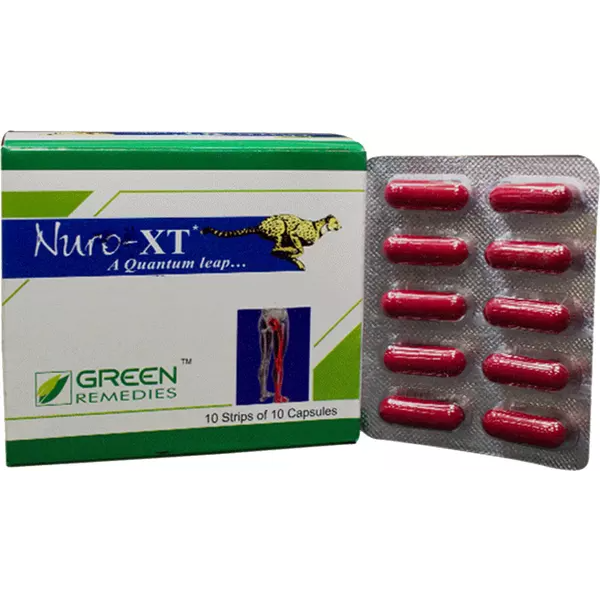 Green Remedies Nuro Capsules - 10pc (1 Strip)