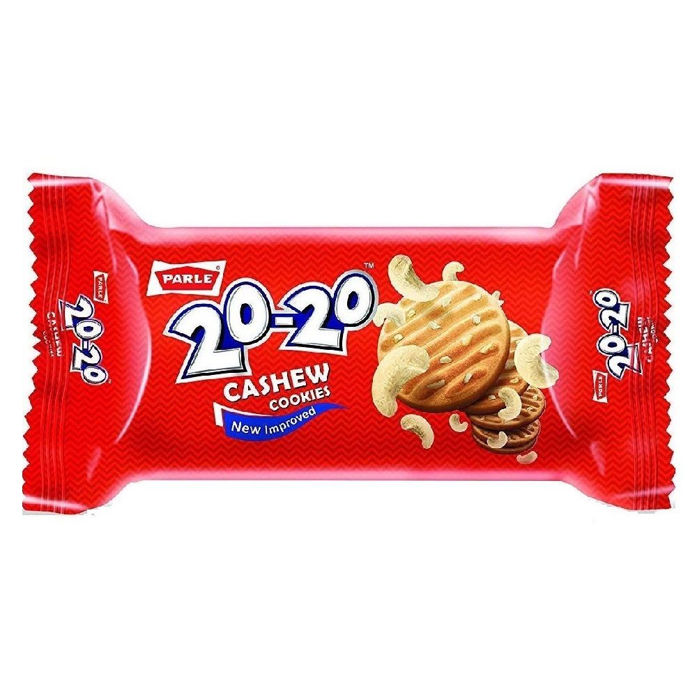 Parle (Rs.5) 20-20 Biscuit - Cashew, 25g