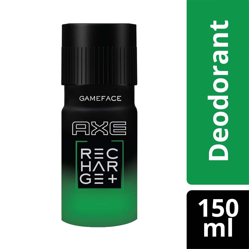 Axe Recharge Body Spray - Game Face, 150ml
