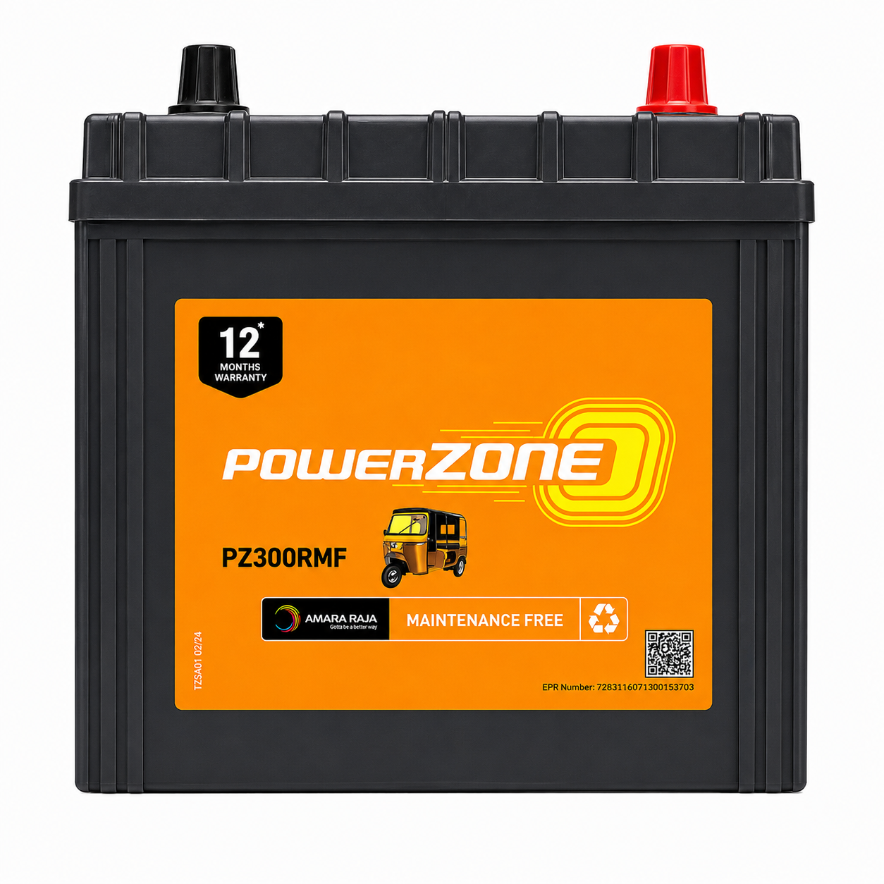 Powerzone | PZ300RMF |  Car Battery (30AH)