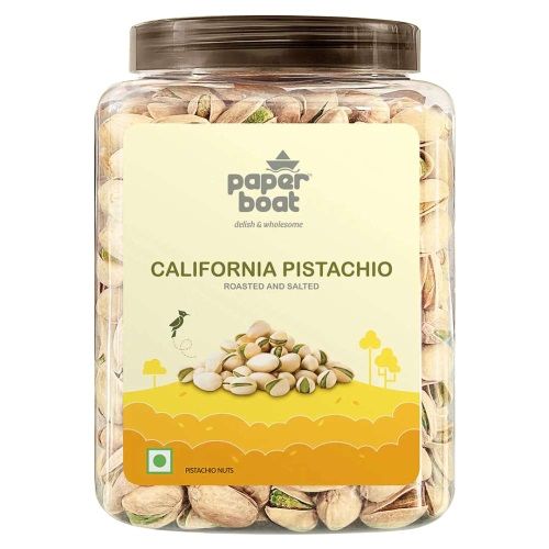 Paper Boat California Pistachios Jar - Roasted and Salted, 800g