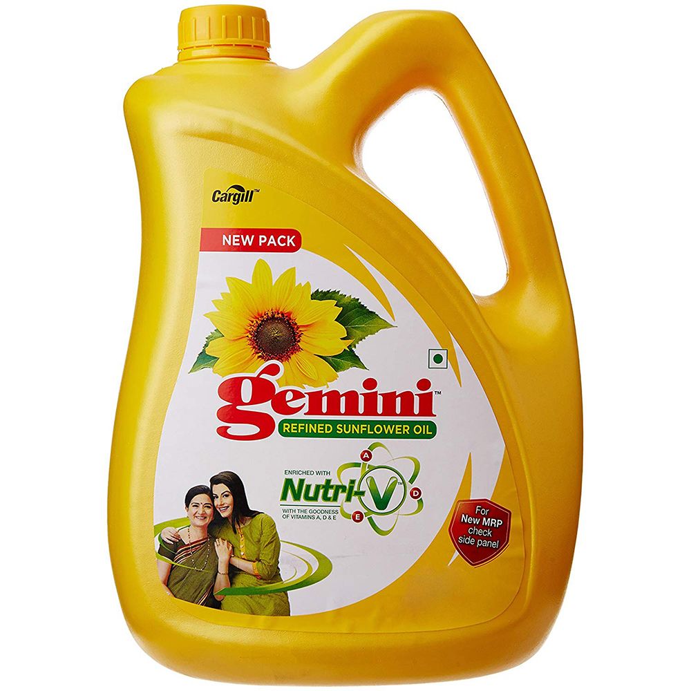 Gemini Sunflower Oil Can, 5L