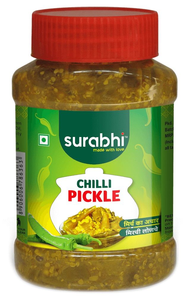 Surabhi Chilli Pickle, 350g