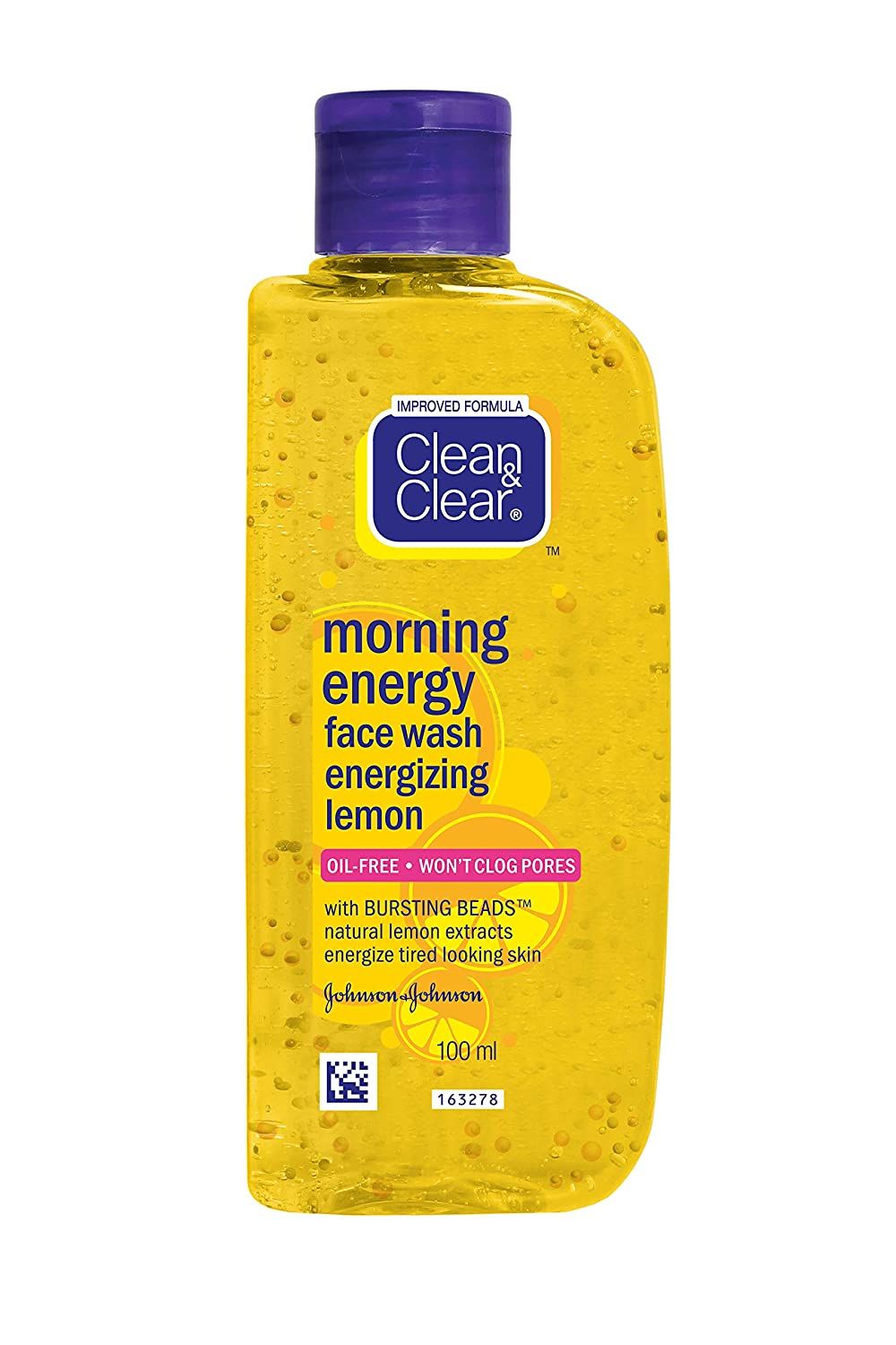 Clean & Clear Morning Energy Brightening Face Wash - Lemon, 100ml