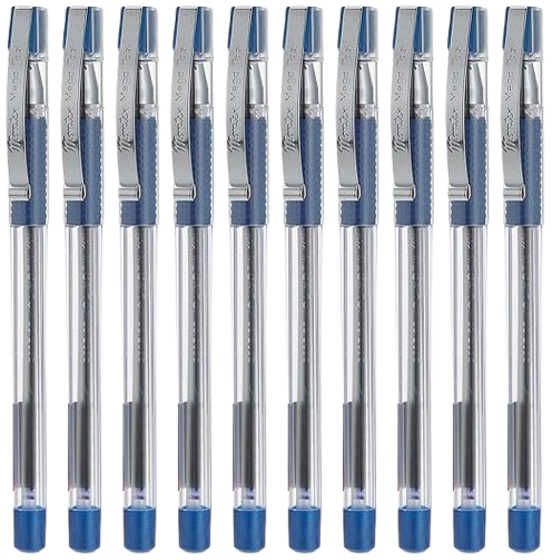Montex Mega Top Ball Pen - Blue (Set of 10)