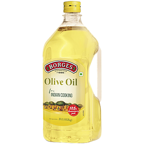 Borges Indian Cooking Olive Oil Pet Bottle, 2L
