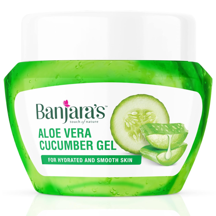 Banjara's Aloe Vera Gel - Cucumber, 100g