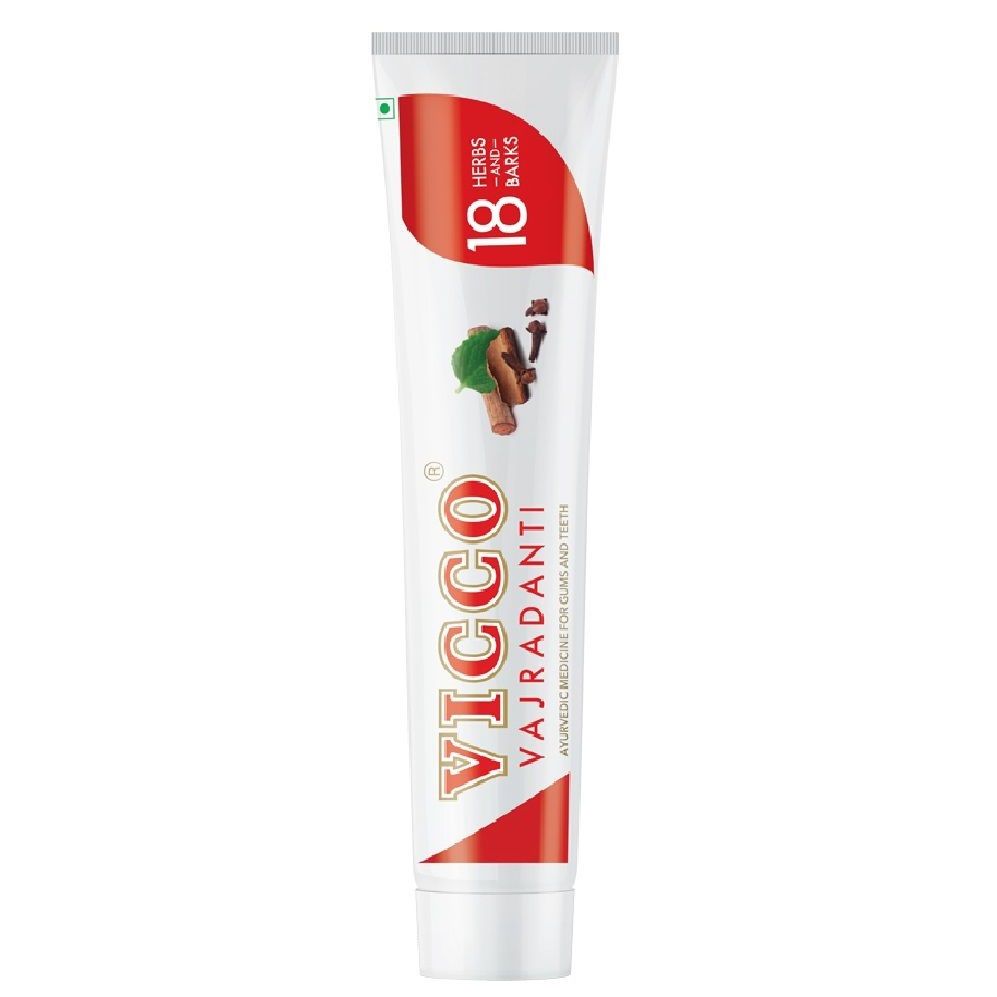 Vicco Vajradanti Ayurvedic Toothpaste - Regular, 50g