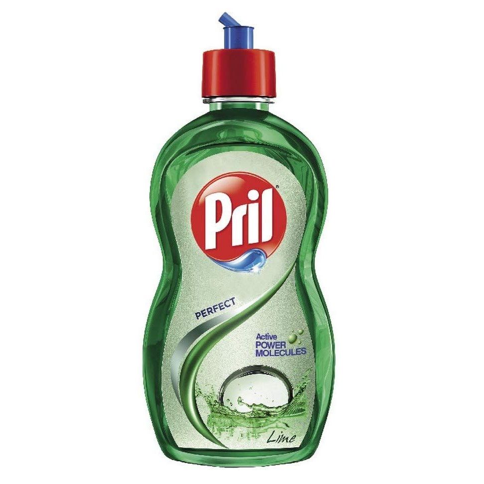 Pril Dishwash Gel - Lime, 225ml