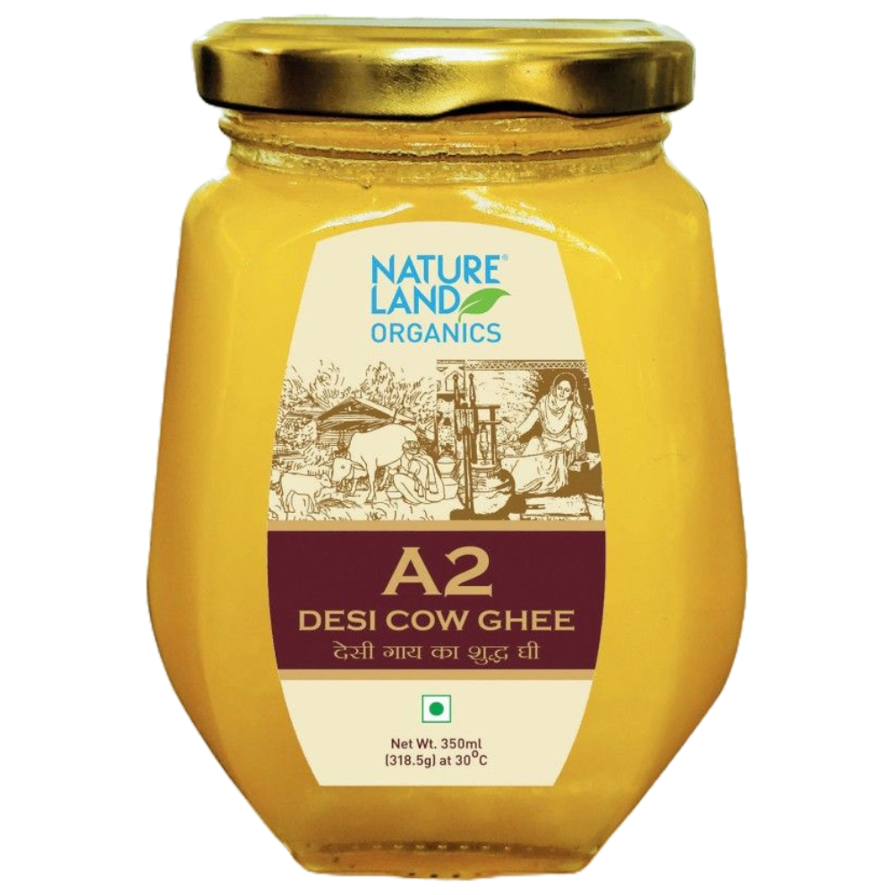 Natureland Organics A2 Cow Ghee, 350ml