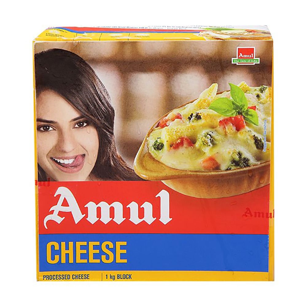 Amul Processed Cheese Block, 1kg
