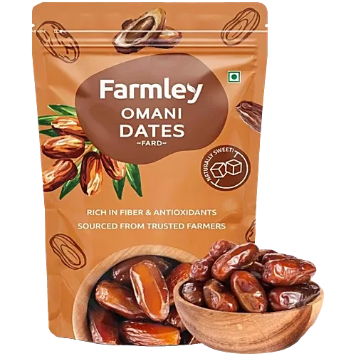 Farmley Premium Dry Fruits Dates Pouch - Fard, 400g
